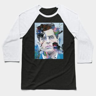 LUDWIG WITTGENSTEIN oil and acrylic portrait Baseball T-Shirt